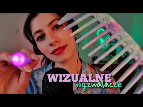 ASMR po polsku WIZUALNE WYZWALACZE + ECHO 💤