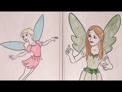 ASMR Coloring Fairies ✨🧚‍♀️