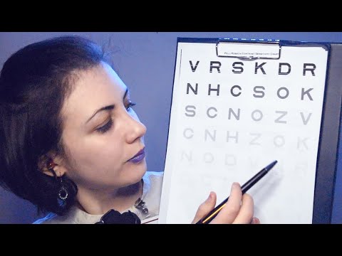 Roleplay: Visita Oculistica con Test Classici e Nuovi [ASMR ITA] 🤓