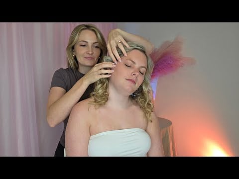 ASMR Perfectionist Head , Neck & Shoulder Massage - Massage Oil, Pressure Point Therapy & Cupping