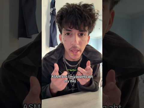 ASMR yapping about my day 🤪 #shorts #asmr #triggersforsleep