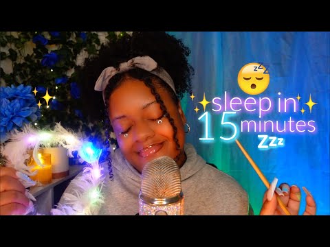 how sleepy can i make you in 15 minutes? 😴💤 ASMR for deep sleep ✨