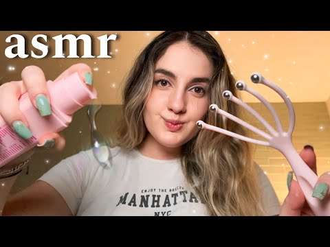 asmr español DUERME en mis PIERNAS Atención Personal ✨