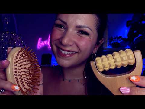 ASMR Beauty Spa aber nur mit Holz Triggers