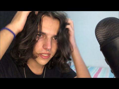 ASMR COM MEU CABELO / WITH MY HAIR (NOVO ANGULO)