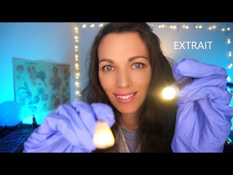 🔺EXTRAIT🔺 ASMR Ta douce médecin ORL t'examine pour te relaxer 🧑‍⚕️​​✨​💤