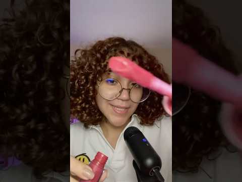 ASMR - Maquiagem em 60 segundos 💄 #relax #asmr #maquiagem