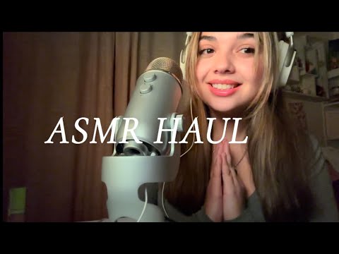 My first ASMR shopping Haul 🛍️