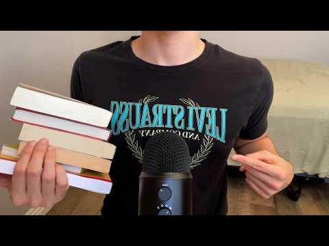 ASMR | The books that changed my life (Soft spoken, whispers, and book triggers)