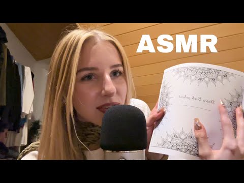 ASMR| lil ramble (tapping, eating)