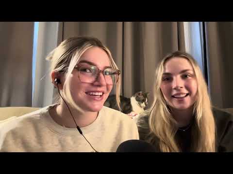 ASMR with my roommate:))) FINALLY 