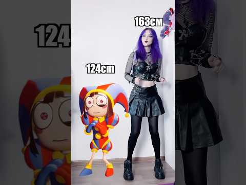 💜 Digital Circus heights 🎪 #tadc #tadcedit #ragatha #digitalcircus #height #jaxdigitalcircus