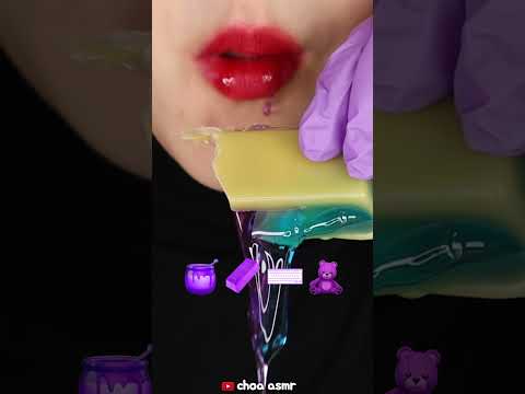 PURPLE FOOD ASMR 💜