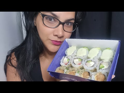 ASMR comiendo sushi | Video dedicado a Liz Jiménez ❤️🫶