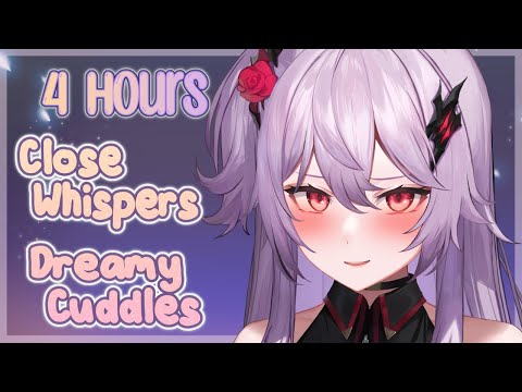 【ASMR】4 Hours of Close Whispers, Soft Talking & Relaxing Triggers ✨ Cuddly Dreamland ~