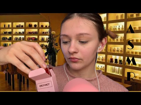 ASMR 🍒 консультант в парфюмерном магазине 🌸