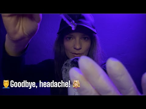 ASMR | Face & Head Massage for Headache Relief 💆🏼‍♀️💆‍♂️