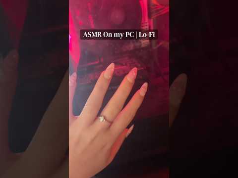 New PC set up :) #asmr #triggersforsleep #asmrtingles #asmrtapping #asmrkeyboard #relax #tingles