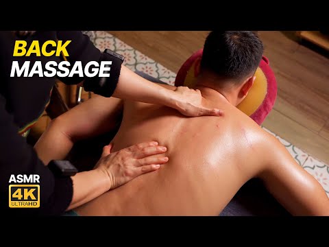 ASMR 🔥 I got a BEST back massage for recovery and relaxation / Vietnamese Massage Spa