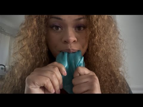 ASMR Eating Fruit Roll Ups