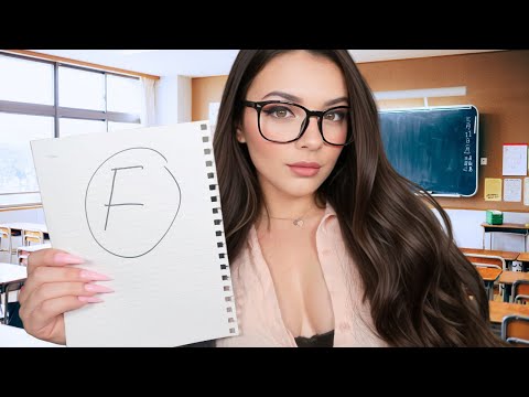 ASMR Roleplay MEAN Teacher Fails You 👩🏻 🏫