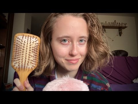Hair Brushing and Whisper Ramble ASMR