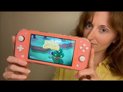 [ASMR] Relaxing Animal Crossing Gameplay (controller sounds, soft spoken)