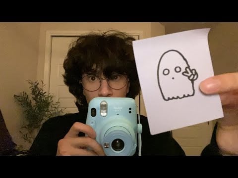 ASMR you are a GHOST and im a GHOST HUNTER!!! 👻