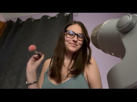 ASMR Fast and Aggressive Makeup application!