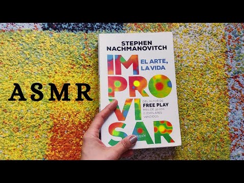 ASMR Lectura susurrada para esta noche ♥ Te leo sobre Improvisar ♡ ASMR Psicológico