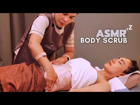 Relaxing Spa ASMR 💆‍♀️ Body Scrub & Rose Milk Bath🛁