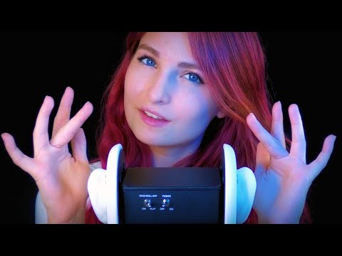 ASMR | Binaural Finger Flutters and Hand Sounds