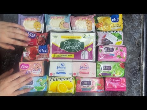 ASMR soap Unboxing | 20+ beautiful Soap to Relax You 🧼🧽🫧🛁