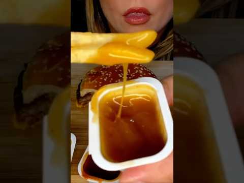 The BEST fries EVER! #asmr #mcdonalds #foodie #mukbang