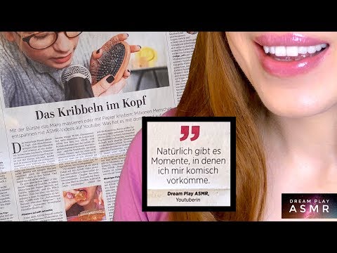 ★ASMR★ Ich bin in der Zeitung + Realtalk über ASMR Kategorien | Dream Play ASMR