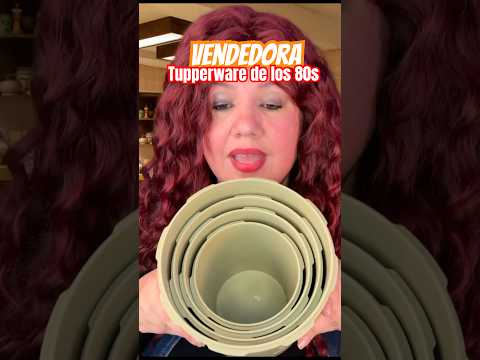 Vendedora de Tupperware de los 80s #asmr