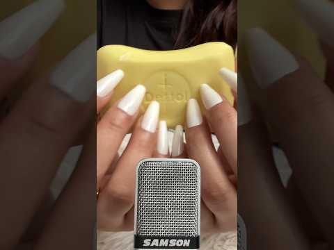 ASMR Soap Tapping, Scratching & Carving 🧼