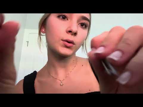asmr plucking negativity & words of affirmation!