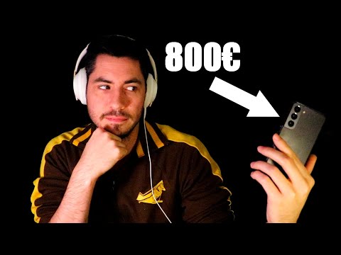 Faire un ASMR avec le micro du Samsung S21 à 800€