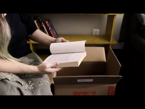 Unpacking my books - Part 1 [ASMR]