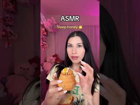 Sleep honey 🍯 #asmr #sleephoney #fyp #asmrcommunity