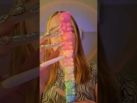 tappy scratchy asmr w XXL nails 💅