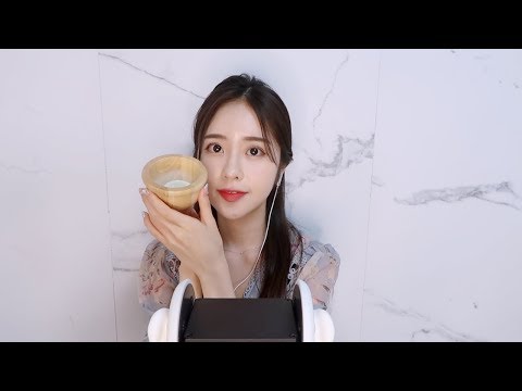 ASMR 3DIO 사각사각 오일 각질제거  オイル角質除去