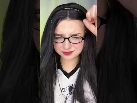 Asmr popular arrumando a garota nerd #asmr #roleplay