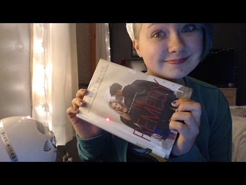 Page flipping, book tapping ASMR and short thank you :)