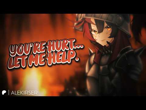 ASMR || Tomboy Knight Treats Your Wounds After A Fight [Enemies to Lovers] [Confession] [Post-Duel]