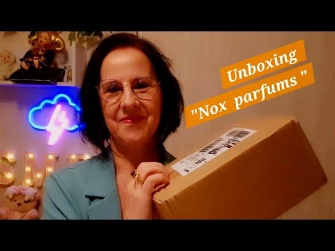 Asmr français, Unboxing.  "Nox parfums"   Spécial rentrée 