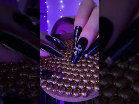 ASMR layered tapping sounds 💅🏻💗🖤 #asmrtapping #asmrlayeredsounds
