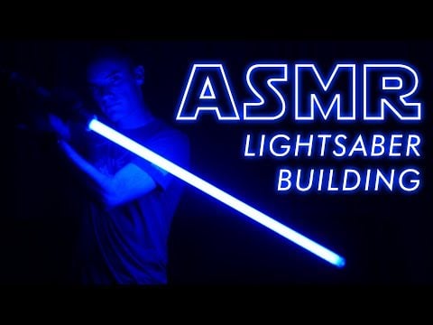 [ASMR] Binaural Lightsaber Building - My Custom Lightsaber from Star Wars: Galaxy's Edge