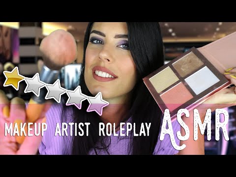 ASMR ita - 💄 MAKEUP ARTIST MENO VOTATA TI TRUCCA • ROLEPLAY